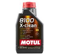Motul 109227 8100 X-clean 5W40 für LADA LAMBORGHINI LANCIA LOTUS MASERATI MAZDA