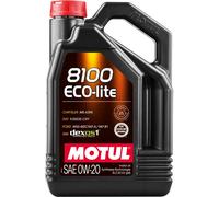 Motul 8100 Eco-Lite 0W-20 : 5 Liter