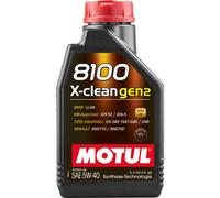 MOTUL Motoröl 8100 X-Clean GEN2 5W-40 Kanister 1L