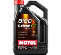 Motul 8100 X-Clean FE 5W-30 Renault RN17 Mercedes MB 229.52 Fiat 5 Liter