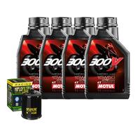 Motul 300V 15W50 Ölwechselkit Für Kawasaki Z1000 SE 2014
