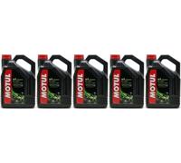 Motul 5100 ester 10W-40 4T Motorrad Motoröl 5x 4l = 20 Liter