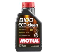 MOTUL Motoröl MOTUL 8100 ECO-CLEAN 0W20 1L