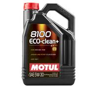 Motul 109674 8100 Eco-clean+ 5W-30 - 5 Liter