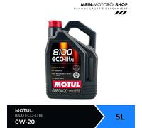 Motul 8100 Eco-Lite 0W-20 : 5 Liter