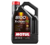 Motul 8100 X-Clean FE 5W-30 Renault RN17 Mercedes MB 229.52 Fiat 5 Liter