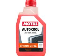 1LT MOTUL Auto Cool Optimal Ultra Flüssigkeit Frostschutzmittel Rot Rein Schutz-