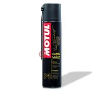 Motul MC Care™ P1 Carbu Clean Vergaserreiniger, Motorraumreiniger entfernt effektiv Ablagerungen und Verharzungen, 400 ml - Sprühdose