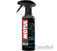 Trockenreiniger Motorrad Motul E1 Wash & Wax 400 ml