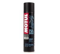 Motul 103174 E9 Wash & Wax Spray, 400 ml