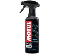 Motul Mccare E1 Wash & Wax Trockenreiniger Reiniger + Pflege 102996 400Ml