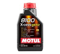 MOTUL Motoröl 5W40 8100 X-CESS GEN2 Acea A3/B4 - 1 L BMW PSA FIAT MERCEDES