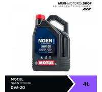 Motoröl MOTUL NGEN HYBRID 0W20, 4L