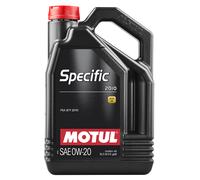 MOTUL SPECIFIC 2010 0W-20 5l Motoröl für FIAT TOYOTA CITROEN OPEL PEUGEOT JEEP 112791