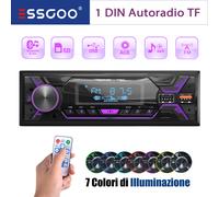 MP3 Autoradio 1 DIN AUX TF USB Mit Bluetooth-Fernbedienung Freisprecheinrnchtung