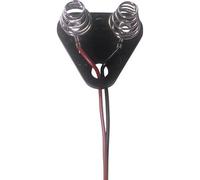 MPD DU1-M-306 Batterieclip x Federkontakt, Kabel (L x B x H) 29 x 27 x 2 mm