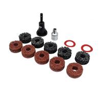 MPM Top Tools Radnabenschleifer-Satz für Stehbolzen, Radmutterbolzen, Bremsscheiben Reinigung, S-WH38R