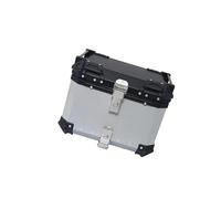 MPODYTSF Aufbewahrungskiste Motorrad-Seitenkoffer Aus Aluminium, Topcase, Werkzeugkasten, Zubehör Für BMW R1200GS LC Adventure 2014-2021 2020 2019 2018 2017 2016 2015(Silver,45L)