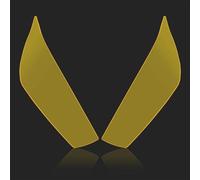 MPODYTSF Lichtschutz Für H-ONDA NT100 NT 1100 2021 2022 2023 Frontscheinwerfer-Abdeckungsschutz, Acryl-Schutzschild, Objektiv-Scheinwerferschutz, Zubehör(Yellow)