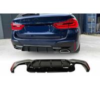 MpTuned G30 G31 Diffusor M5 stil glänzend schwarz für 5er Heckstoßstange 2017- Tuning