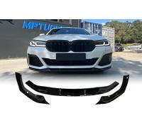 MpTuned G30 G31 LCI Performance Schwarz glänzend Frontstoßstange Spoilerlippe für 5er 2021-Performance Tuning 5er Limousine 518i 520i 530i 540i m550i 518d 520d 530d 540d