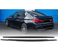 MpTuned Schwarz glänzende Seitenschweller für BMW 5er G30 G31 20017-2024 518i 520i 530i 535i 540i 518d 520d 530d 535d Tuning