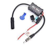 Mr.Ho Universal Auto Antenne Signal Verstärker FM AM für Fahrzeug 12V KFZ Audio Stereo Radio Autoradio Verstärker Antennenverstärker Booster