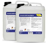 Mr. Perfect Ceramic NANO Sprühglanz 2 x 5 Liter | Keramikversiegelung fürs Auto mit starkem Abperleffekt | Sprühwachs, Lackversiegelung & Glanz für Lack, Kunststoff und Glas | Made in Germany