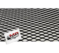 MR-Style Alu Renngitter | Grillgitter | Racegitter | Streckgitter, 100 x 33cm schwarz | TUNING | STYLING | das Qualitativ hochwertige Gitter