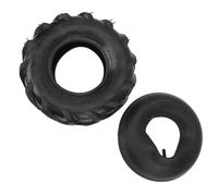 Mrisata 13x5.00 6 Ersatzschlauch, Verdickte Gummikonstruktion für Verschleiß- und Druckbeständigkeit, mit Starkem Offroad-Profil, für Rasenkarts, ATVs, UTVs und Geländefahrzeuge