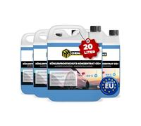 MRM Chemicals G12+ Konzentrat 4 x 5 L Kühlmittel & Kühlerfrostschutz - Longlife Kühlflüssigkeit für Auto, Motorrad & Nutzfahrzeuge | Schutz vor Überhitzung, Frost & Korrosion