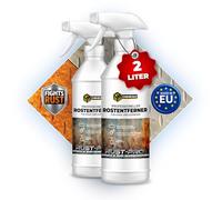 MRM CHEMICALS - Rostumwandler & Rostentferner Spray 2 x 1L - Für Metall, Stahl & Gusseisen - Rostschutz & Korrosionsschutz mit Phosphorsäure - Auto, Boot, Schiff, Fahrradkette, Werkzeug
