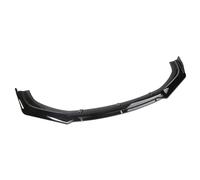 Auto Frontlippe Frontspoiler für Benz E class (4door) W211 2003-2009, Frontstoßstange Spoiler Protector Splitter Kit Frontspoiler Lippe Frontlippe Spoiler Auto zubehör,A-Black