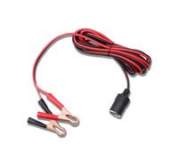 Msioytog Kfz Steckdosen Buchsenadapter mit Batterie Krokodilklemmen für Notfälle, Verwendung für Auto Lüfterlicht, Batterieklemmen Adapter