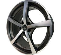 MSW 23 Alufelgen für BMW 1er 3er 5er 5x120 Gunmetal 8Jx18 Zoll ET29 ML72,6