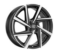 ALUFELGE MSW MSW 80-4 FUR FIAT 500E 7X17 4X100 GLOSS BLACK FULL POLISHED 2RF