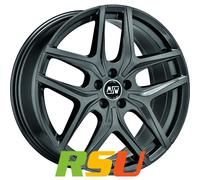 MSW MSW 40 gloss gun metal 8x18" ET48 LK5 108 ML 63.4 Alufelgen 18 Zoll