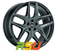 MSW MSW 40 gloss gun metal 8x19" ET48 LK5 120 ML 65.06 Alufelgen 19 Zoll