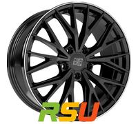 MSW MSW 44 gloss black diamond lip 9x20" ET50 LK5 112 ML 73.1 Alufelgen 20 Zoll