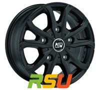 MSW MSW 48 Van matt black 7x16" ET46 LK5 108 ML 65.06 Alufelgen 16 Zoll