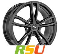 MSW MSW 73 gloss dark grey 7.5x17" ET36 LK5 120 ML 72.56 Alufelgen 17 Zoll