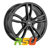 MSW MSW 73 gloss dark grey 8x18" ET35 LK5 112 ML 73.1 Alufelgen 18 Zoll