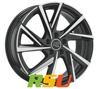 MSW MSW 80/5 gloss black full polished 7x17" ET53 LK5 114.3 ML 67.1 Alufelgen...