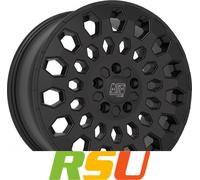 MSW MSW 99 matt black 8x17" ET35 LK5 112 ML 73.1 Alufelgen 17 Zoll