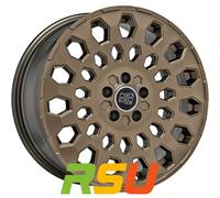 MSW MSW 99 matt bronze 7x17" ET40 LK6 120 ML 74.6 Alufelgen 17 Zoll