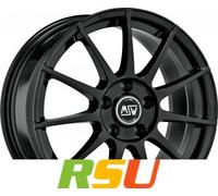 Alufelgen MSW 85 7x17 Et 38 4x108 GLOSS BLACK