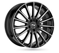 MSW (OZ) MSW 30 gloss black full polished 8.5Jx18 5x114.3 ET40
