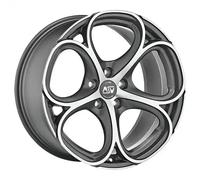 MSW (OZ) MSW 82 matt gun metal full polished 8.0Jx18 5x120 ET29