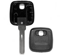 mt key Auto Schlüssel Funk Fernbedienung 1x Gehäuse +1x Rohling NE66 für Volvo