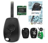 MT-KEY Funk Schlüssel 434MHZ Fernbedienung kompatibel mit Opel Movano B Renault Clio III Master III Modus I Twngo II Dacia Duster I Logan I Sandero I